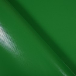 Ткань ПВХ 450 гр/м2, Зелёный (Ширина 160см), на отрез  в Дмитрове