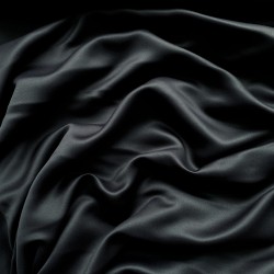 Светозатемняющая ткань для штор &quot;Блэкаут&quot; 95% (Blackout), цвет Черный (на отрез)  в Дмитрове
