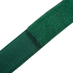 Контактная лента 40мм (38мм) цвет Зелёный (велькро-липучка, на отрез)  в Дмитрове