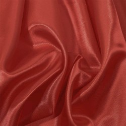 Ткань Атлас-сатин, цвет Красный (на отрез)  в Дмитрове