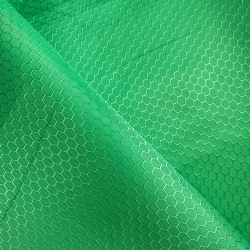 Ткань Оксфорд 300D PU Рип-Стоп СОТЫ, цвет Зелёный (на отрез)  в Дмитрове