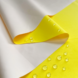 Водонепроницаемая Дышащая Мембранная ткань PU 10'000, цвет Жёлтый (на отрез)  в Дмитрове